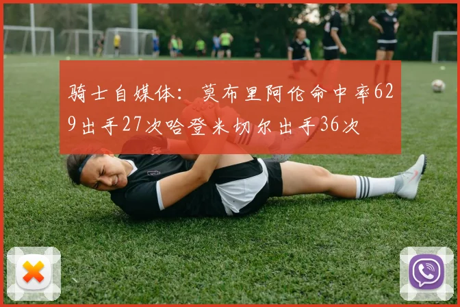 骑士自媒体：莫布里阿伦命中率629出手27次哈登米切尔出手36次
